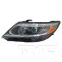 TYC Products 20-9450-00-9 CAPA Certified Headlight Assembly
