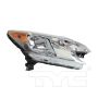 TYC Products 20-9485-00 Headlight Assem