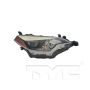 TYC Products 20-9493-00-9 CAPA Certified Headlight Assembly