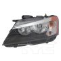 TYC Products 20-9584-00-9 CAPA Certified Headlight Assembly