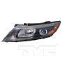 TYC Products 20-9604-00 Headlight Assem