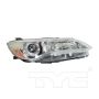 TYC Products 20-9609-00-9 CAPA Certified Headlight Assembly