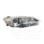 TYC Products 20-9609-90-9 CAPA Certified Headlight Assembly