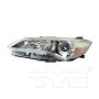 TYC Products 20-9610-90-9 CAPA Certified Headlight Assembly