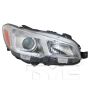 TYC Products 20-9613-00 Headlight Assembly