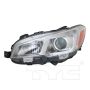 TYC Products 20-9614-00-9 CAPA Certified Headlight Assembly