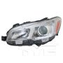 TYC Products 20-9614-00 Headlight Assembly