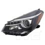 TYC Products 20-9634-01-9 Head Lamp