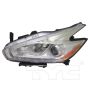 TYC Products 20-9662-90-9 CAPA Certified Headlight Assembly