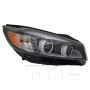 TYC Products 20-9671-00-9 Headlight Assem