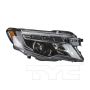 TYC Products 20-9715-80-9 Headlight Assem