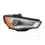 TYC Products 20-9769-01-9 CAPA Certified Headlight Assembly