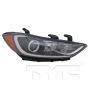 TYC Products 20-9807-00-9 Headlight Assem