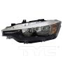 TYC Products 20-9816-00-9 CAPA Certified Headlight Assembly