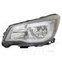 TYC Products 20-9874-00-9 Headlight Assem