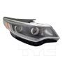 TYC Products 20-9893-00-9 CAPA Certified Headlight Assembly