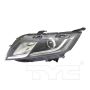 TYC Products 20-9966-00-9 CAPA Certified Headlight Assembly