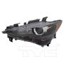 TYC Products 20-9978-00-9 CAPA Certified Headlight Assembly
