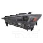 TYC Products 20-9980-00-9 CAPA Certified Headlight Assembly