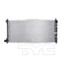 TYC Products 2408 Radiator Assemb