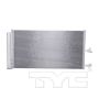 TYC Products 30042 A/C Condenser