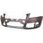 FRONT BUMPER COVER; W/O S-LINE PKG; W/O HEADLAMP WASHER; W/PARKING AID; PRIME; Q5 13-17