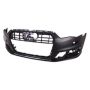FT BUMPER COVER W/O S-LINE & PARK AID; W/CHROME TRIM (P) A6 16-16