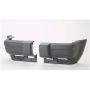 RH FRONT BUMPER END CAP SEMI-GLOSS BLK TEXTURED CHEROKEE 97-99