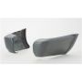 LH RR BUMPER END CAP W/O COUNTRY PKG MAT BLK TEXTURED CHEROKEE 97-01