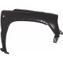 RH FRONT FENDER ASSY INCLUDES APRON JEEP LIBERTY 2002-2004