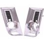 LH FRONT BUMPER INSERT FOG LMP BEZEL CHR TERRAIN 10-15