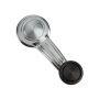 LH FRONT DOOR REGULATOR HANDLE; BLACK; G10 79-95