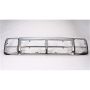 GRILLE FRAME CHR/BLK DODGE P/U 91-93; RAMCHARGER 91-91