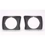 LH HEADLAMP DOOR W/ ROUND HEADLAMP ARG/CHAR FORD P/U/BRONCO 78-79
