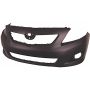 FRONT BUMPER COVER (P) W/O SPOILER HOLES USA/JAPAN BUILT COROLLA BASE/CE/LE/XLE 09-10