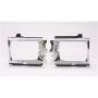 LH HEADLAMP DOOR CHR 2/4WD TOYOTA P/U/4RUNNER 84-86