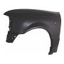 CAPA LH FENDER W/O WHEEL OPNG MLDG RANGER 04-11