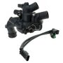 MotoRad 1678-221 Integrated Housing Thermostat with Harness- 221 Degrees w/ Seal
