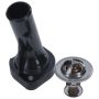 MotoRad 2124KT Thermostat Kit-180 Degrees with thermostat and housing