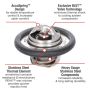 MotoRad 5333-198 UltraStat Thermostat-198 Degrees w/ Seal