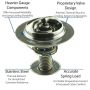 MotoRad 5378-192 UltraStat Thermostat-192 Degrees