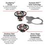 MotoRad 5427457 UltraStat Thermostat-185 And 203 Degrees w/ Gasket and Seals