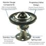 MotoRad 5456-187 UltraStat Thermostat-187 Degrees w/ Seal