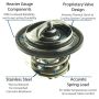 MotoRad 5461-180 UltraStat Thermostat-180 Degrees w/ Seal