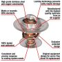 MotoRad 7234-180 Fail-Safe Thermostat-180 Degrees