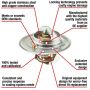 MotoRad 7241-160 Fail-Safe Thermostat-160 Degrees