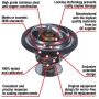MotoRad 7307-180 Fail-Safe Thermostat-180 Degrees w/ Seal