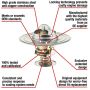 MotoRad 7309-180 Fail-Safe Thermostat-180 Degrees