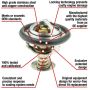 MotoRad 7444-180 Fail-Safe Thermostat-180 Degrees w/ Seal