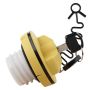 MotoRad MGC206KAY Locking Tethered Flex Fuel Tank Cap